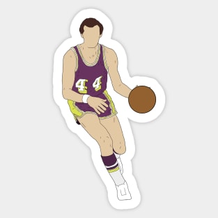 Jerry West "The Logo" Sticker